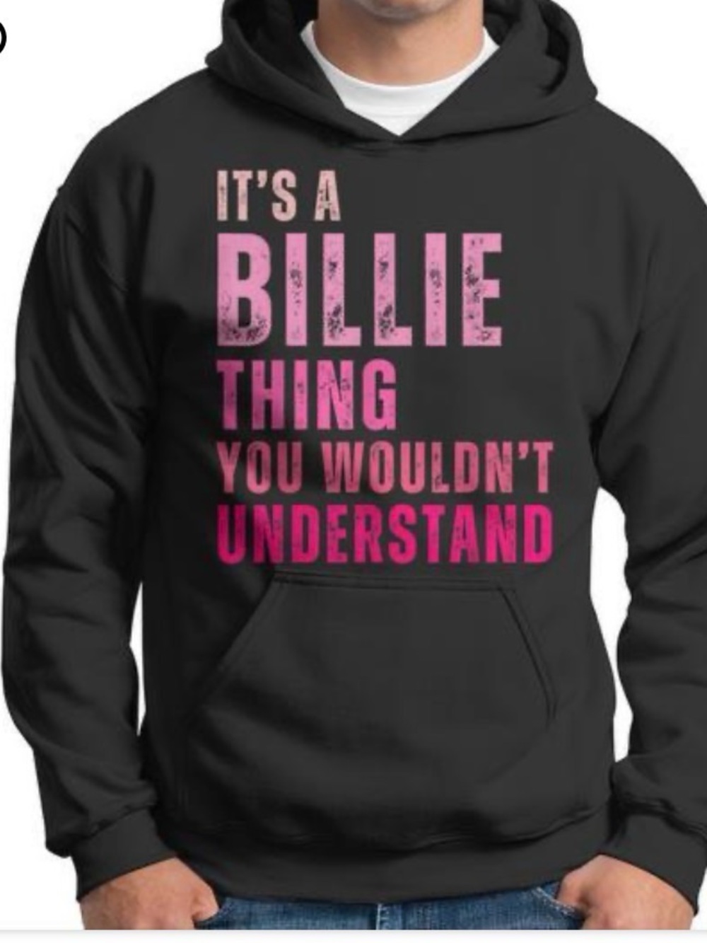 Billie Eilish It’s a Billie Thing. You Wouldn’t Understand Hoodie Size Medium
